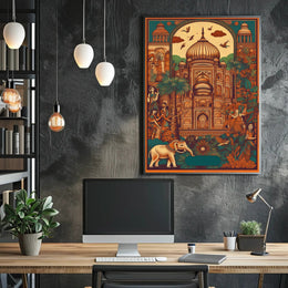 Enchanting Indian Heritage Poster