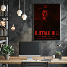 Buffalo Bill Portrait Historical or Presidential Poster