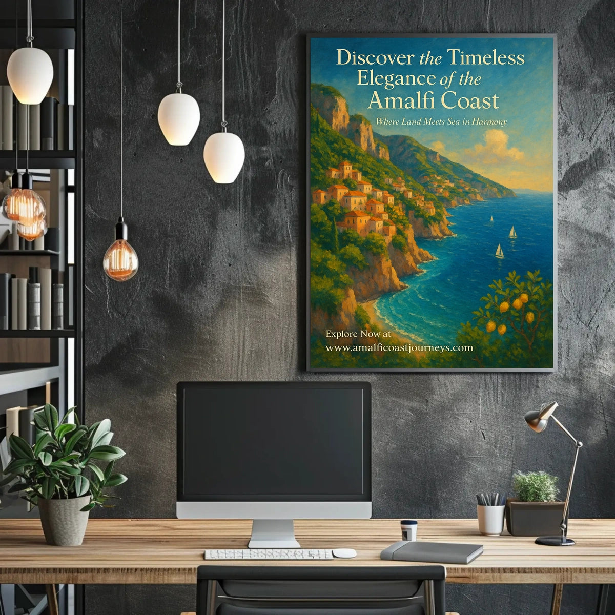 Discover the Timeless Elegance of the Amalfi Coast Poster
