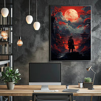 Samurai Under The Blood Moon Poster