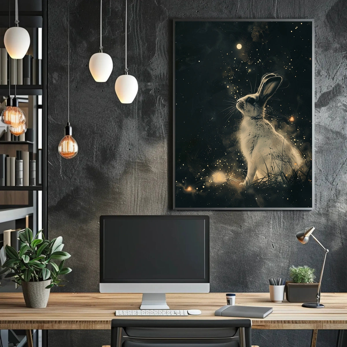 Celestial Rabbit Poster