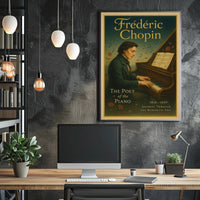 Frédéric Chopin The Poet of the Piano Poster PosterGoat