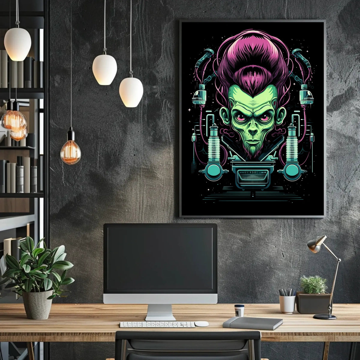 Alien Experimentation Poster