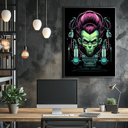 Alien Experimentation Poster