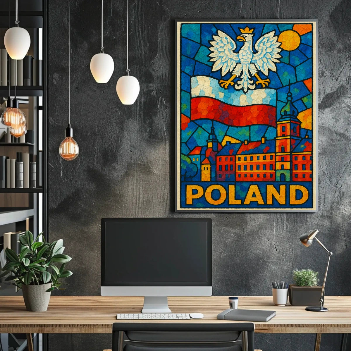 Vibrant Poland Poster