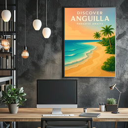 Discover Anguilla Poster