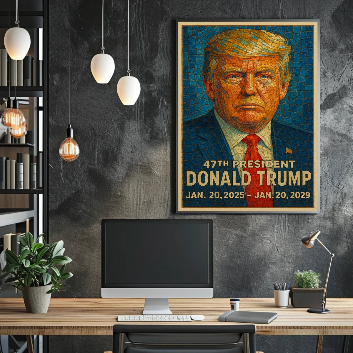 Donald Trump 47th President Poster