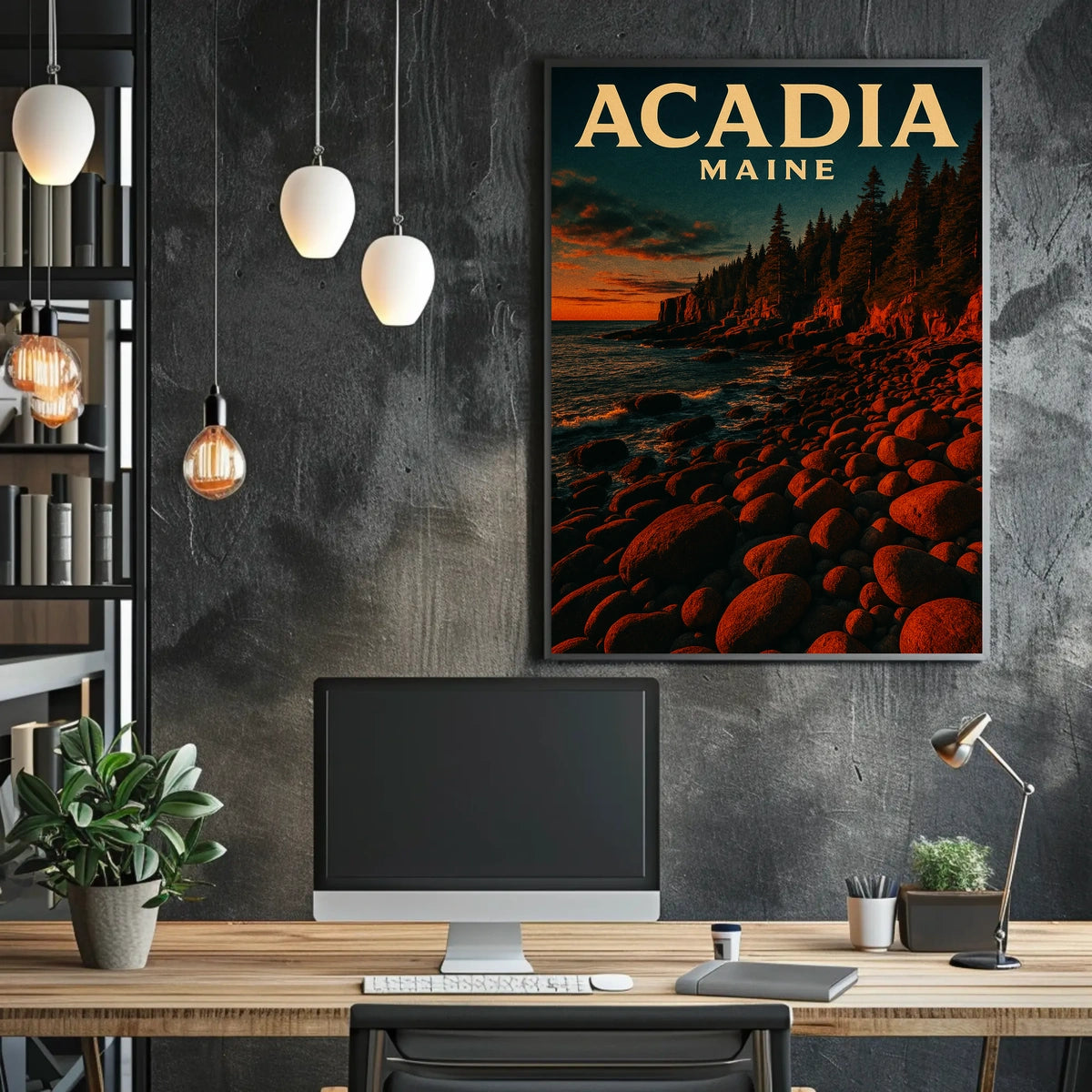 Acadia National Park Poster