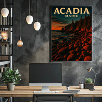 Acadia National Park Poster
