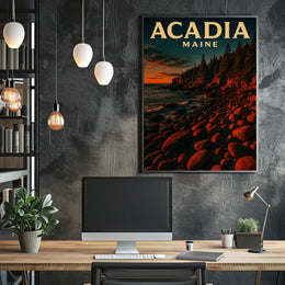 Acadia National Park Poster