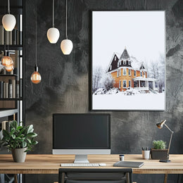 Winter Wonderland House Poster