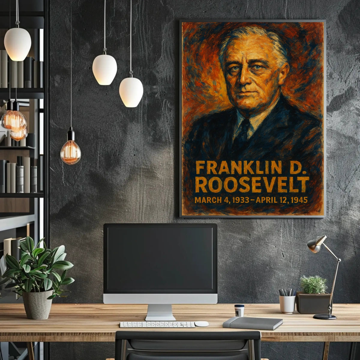 Franklin D. Roosevelt Poster