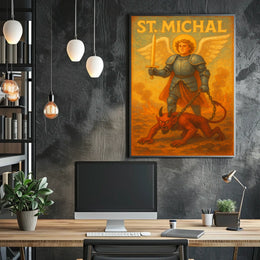 St. Michael The Archangel Poster