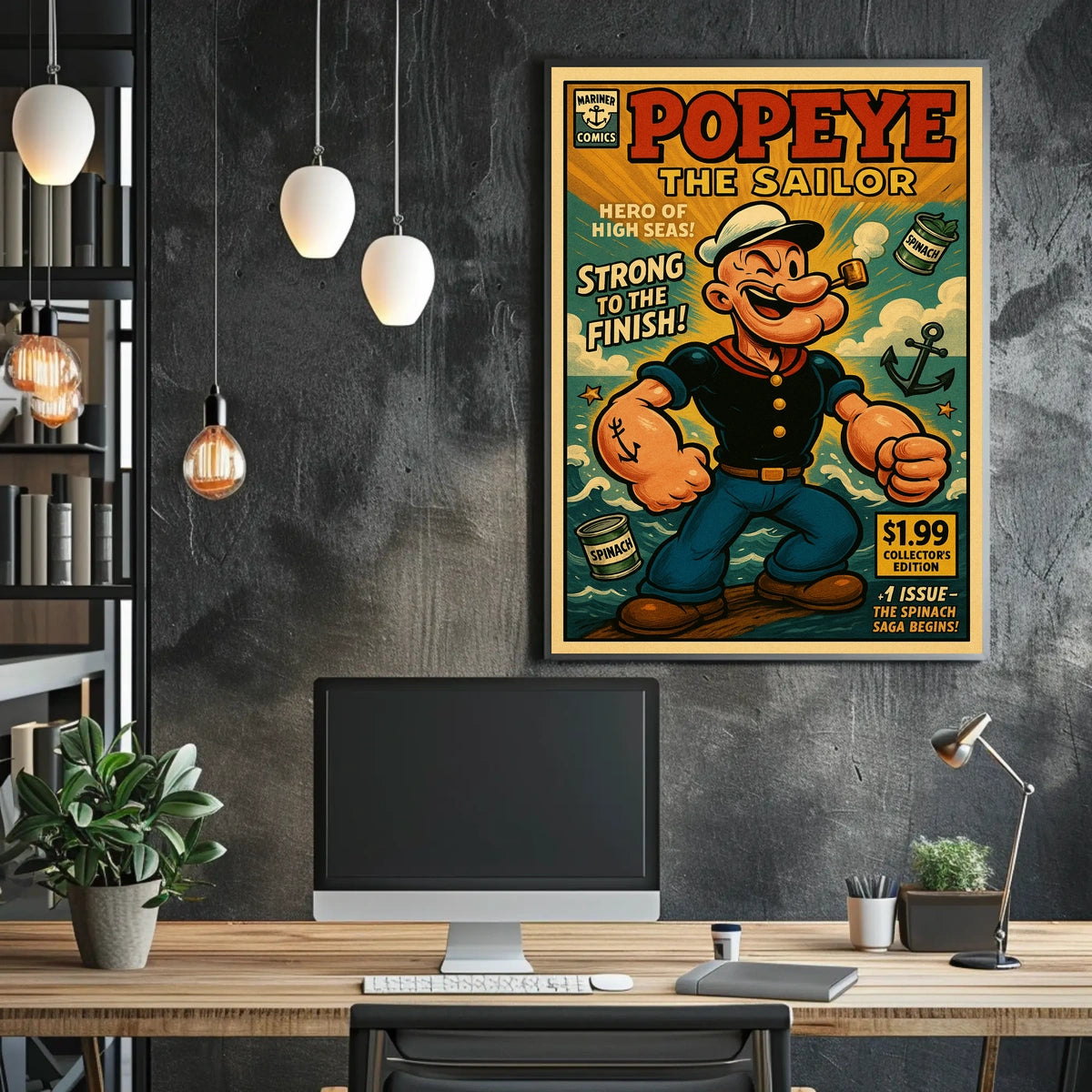 Popeye 1929 Art Poster POP-249