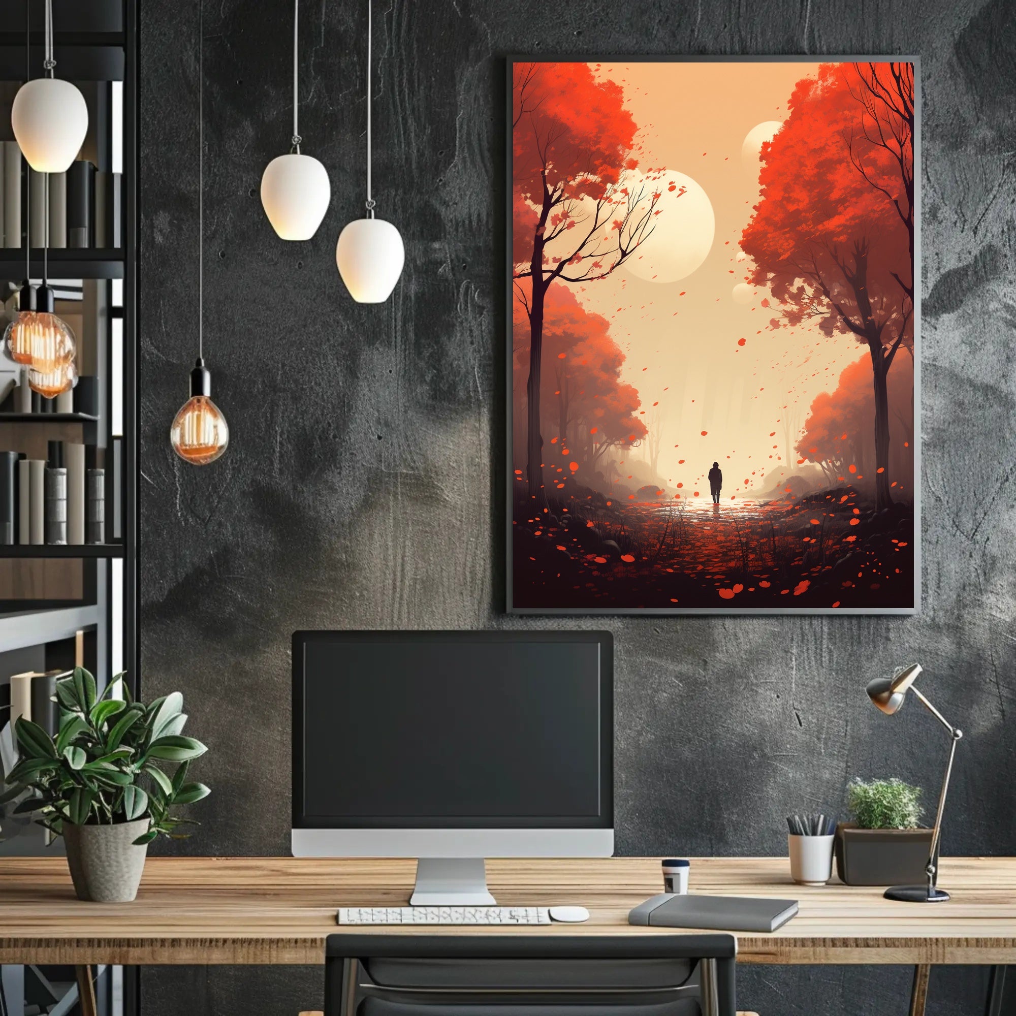 Autumn Solitude Poster