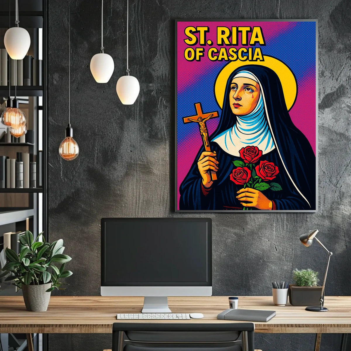 St. Rita of Cascia Poster