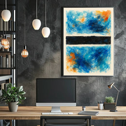 Abstract Oceanic Expression Abstract Poster