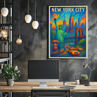 Artistic Abstract Expressionism Wall Art for Modern Spaces