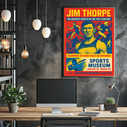 Jim Thorpe Legendary Athlete Tribute Jim Thorpe Poster