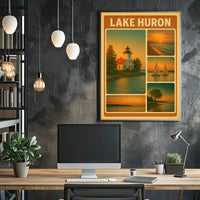 Lake Huron Scenic Poster