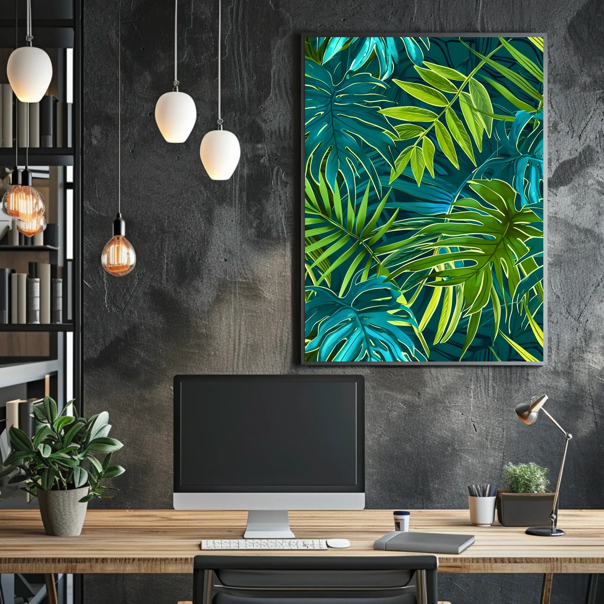 Tropical Escape Wall Art Print for Decor Lovers