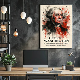 George Washington 1St President Poster