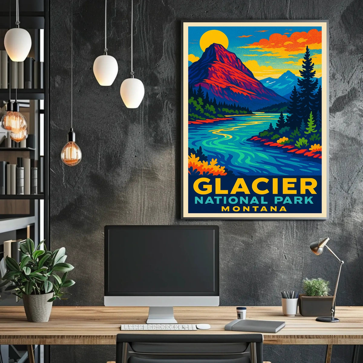 Glacier National Park Montana Poster