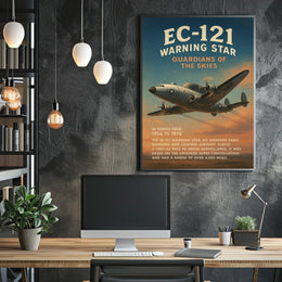 EC-121 Warning Star Guardians of the Skies Poster
