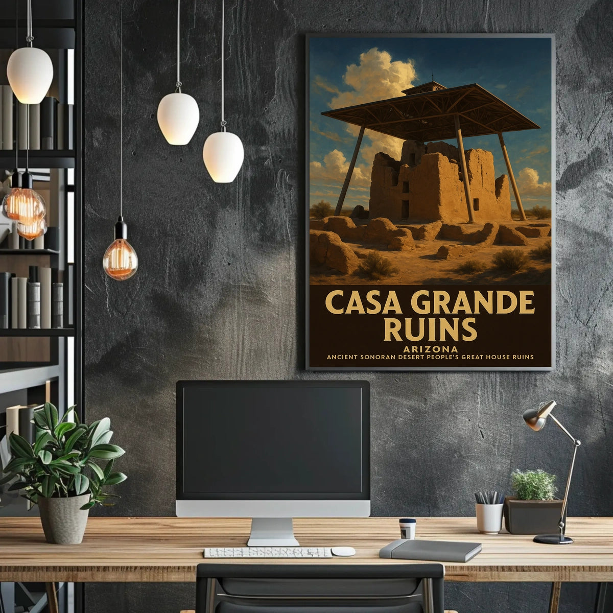 Casa Grande Ruins Poster