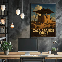Casa Grande Ruins Poster