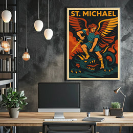 St. Michael The Archangel Poster