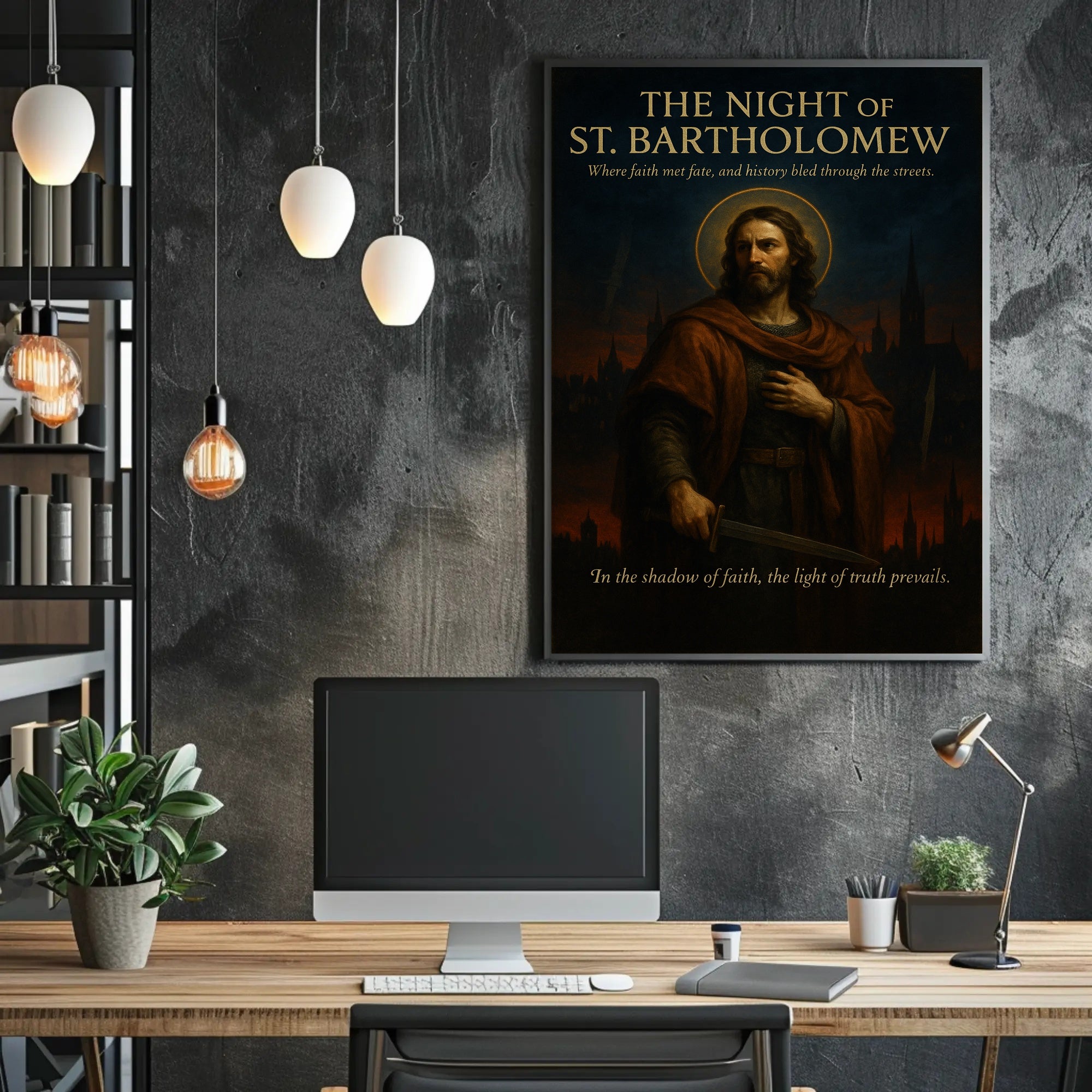 St. Bartholomew's Day Massacre Historical Art Poster PosterGoat