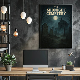 The Midnight Cemetery Poster