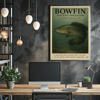 Bowfin Ancient Predator Poster