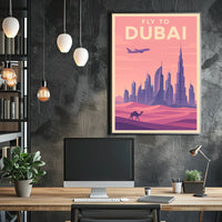 Fly to Dubai Poster