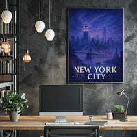 New York City Skyline Poster