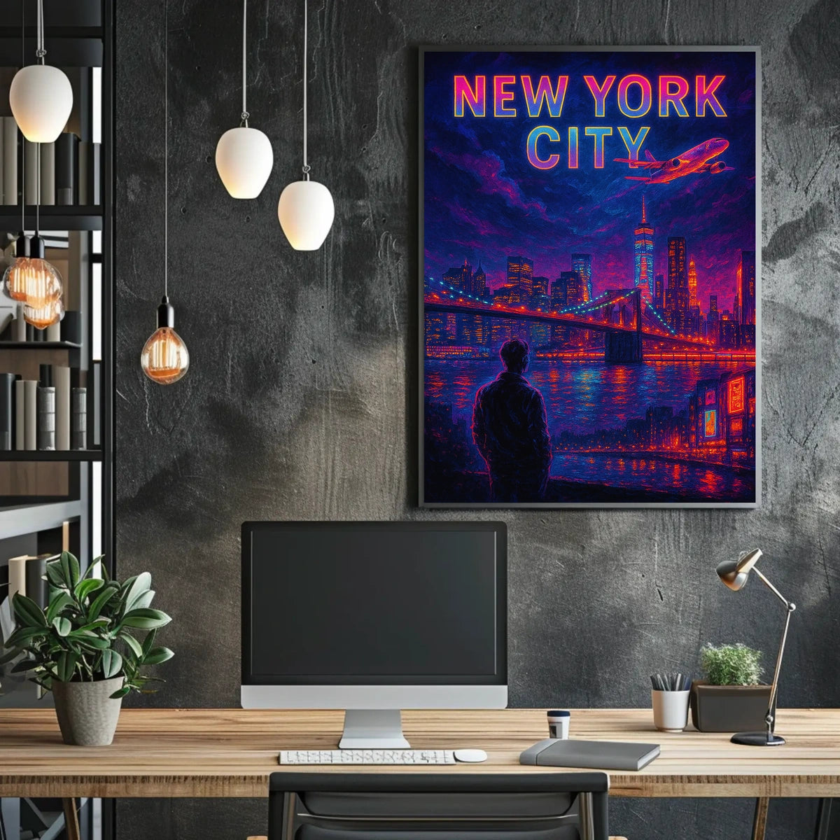 New York City Nights Poster