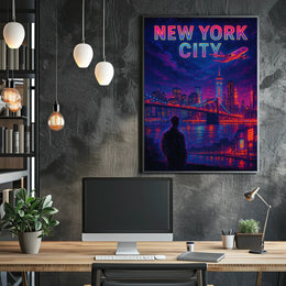 New York City Nights Poster