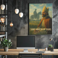 Saint Martin Of Tours Poster