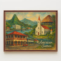 Scenic American Samoa Poster