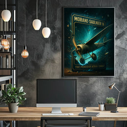 Morane-Saulnier N The Pioneer Of Poster