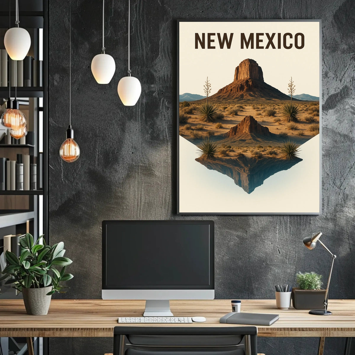 New Mexico Landscape Poster