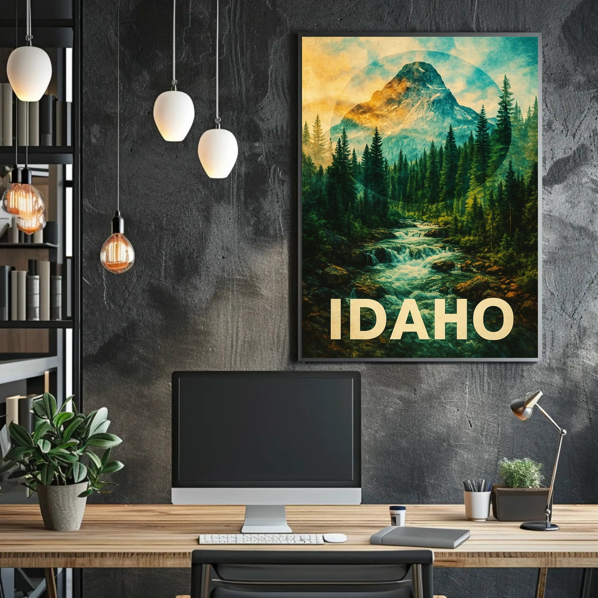 Idaho Wilderness Poster
