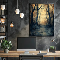 Enchanted Forest Pathway Poster