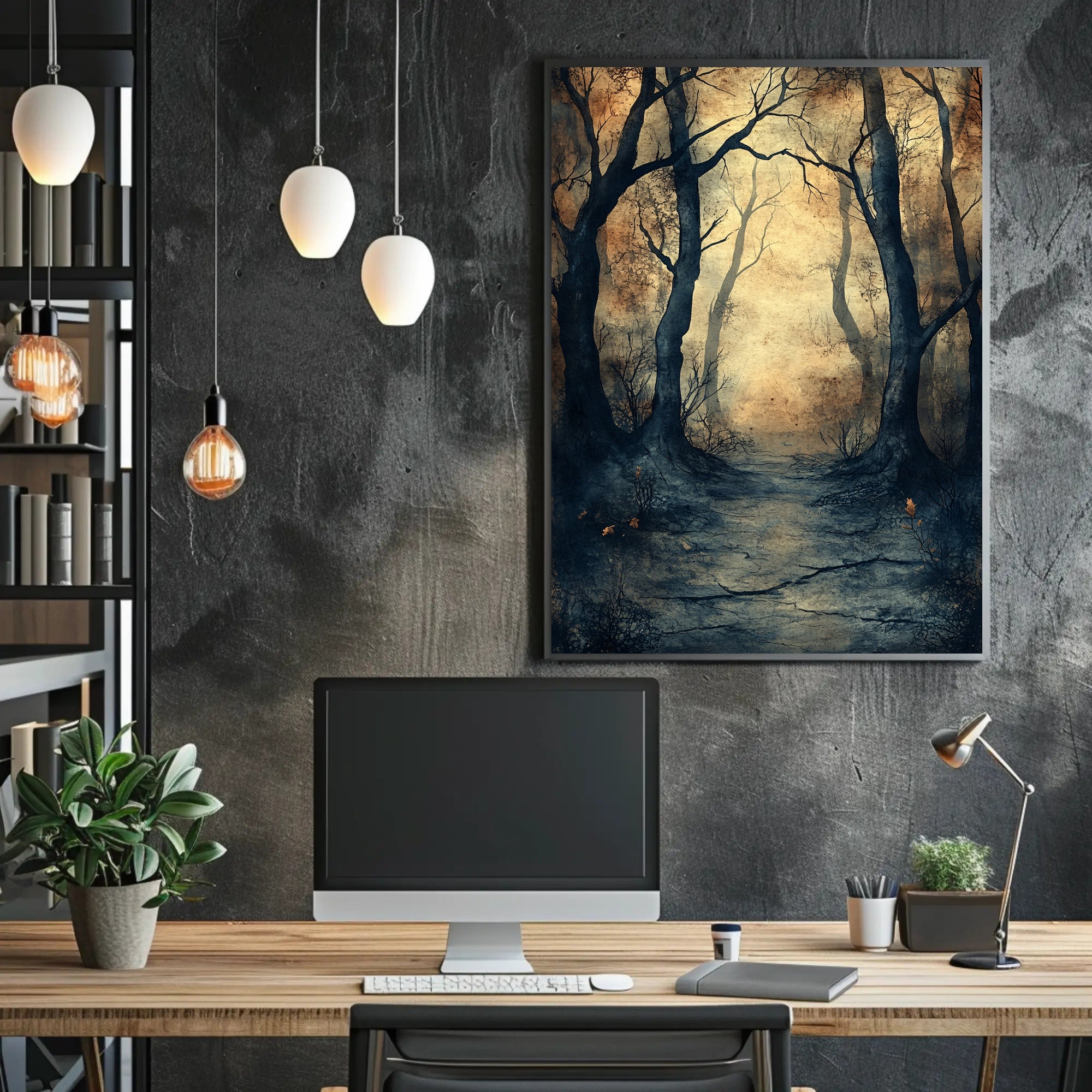 Enchanted Forest Pathway Poster