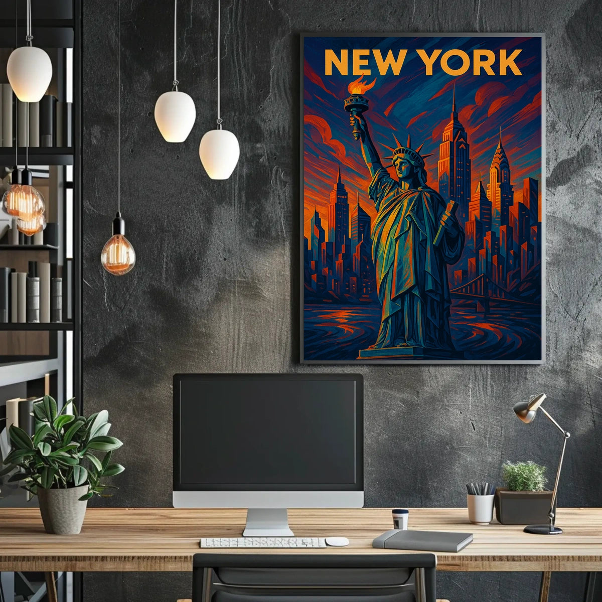 New York Skyline Poster