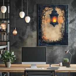 Enchanted Lantern Poster