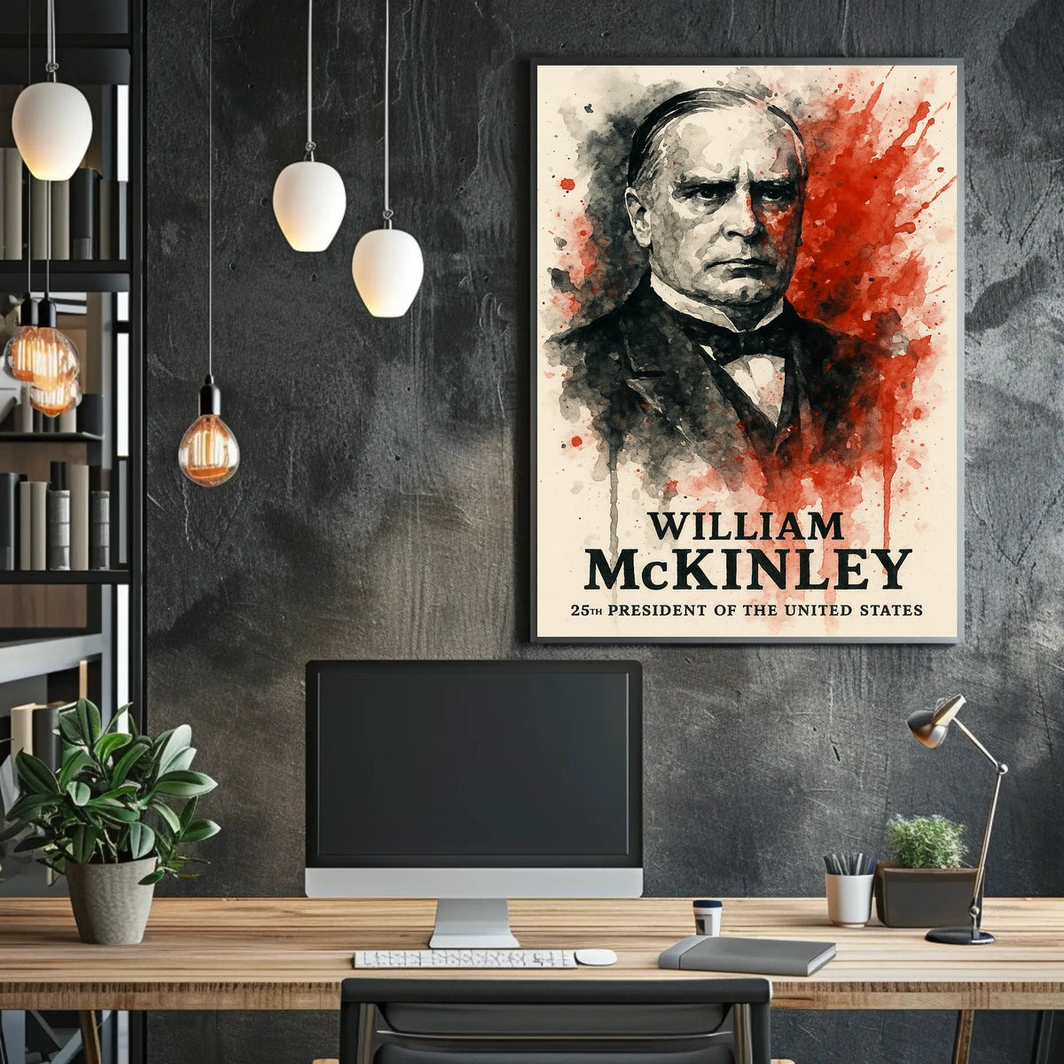 William McKinley 25th President Poster