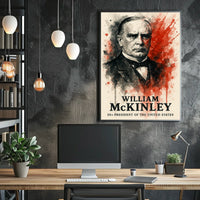 William McKinley 25th President Poster