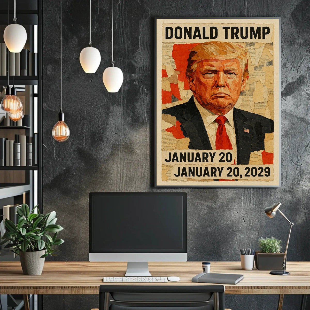 Donald Trump Vision of Tomorrow Poster